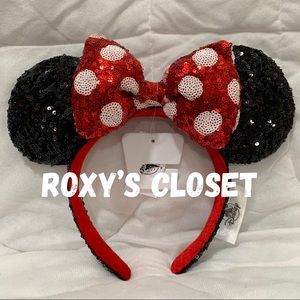 ☼ NWT authentic Disneyland Minnie Mouse ears ☼